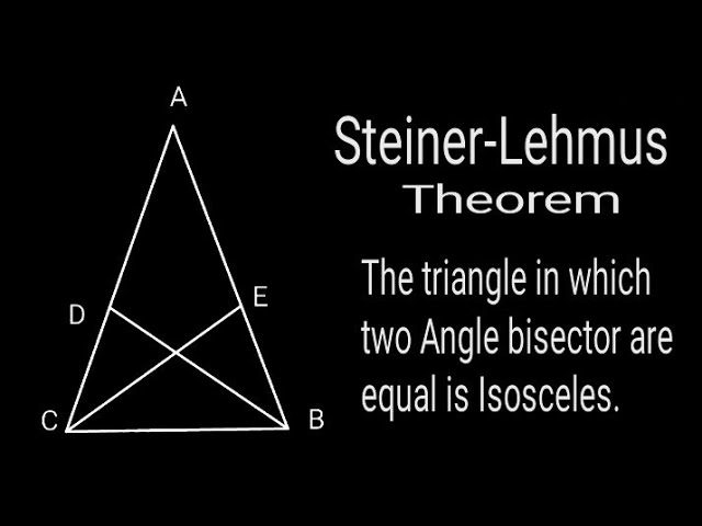 Descubre el poder del Teorema de Steiner Lehmus: una guía completa para entender su importancia y aplicaciones