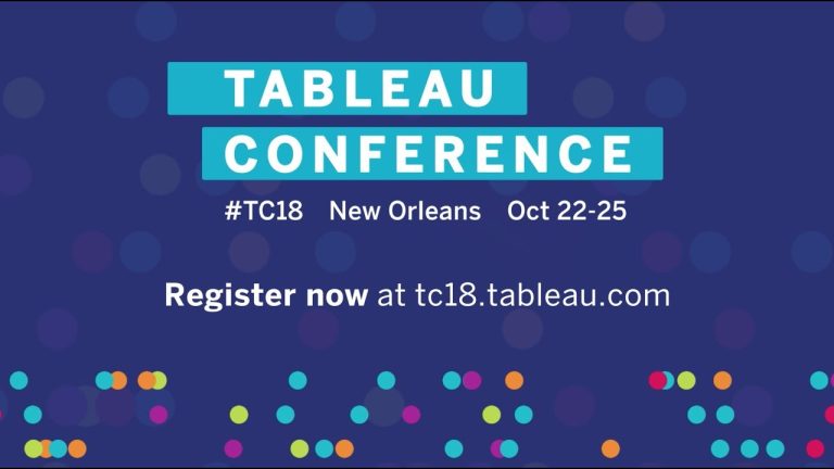 Todo lo que necesitas saber sobre la Conferencia Tableau 2018: Descubre las últimas tendencias y novedades en análisis de datos