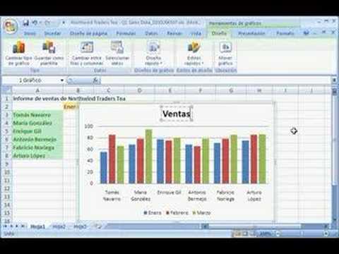 Descubre los diferentes tipos de gráficos en Excel 2007: una guía completa