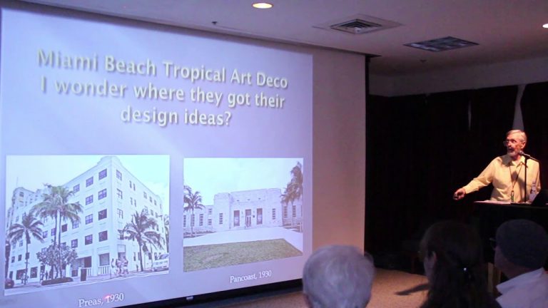 Descubre el encanto tropical del Art Deco en la arquitectura y el arte