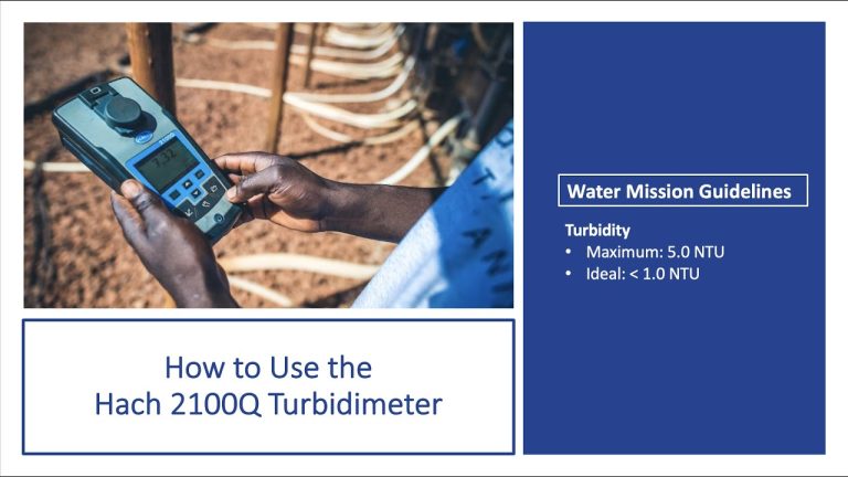Descubre todo sobre el turbidímetro Hach 2100P: características, tecnología y aplicaciones