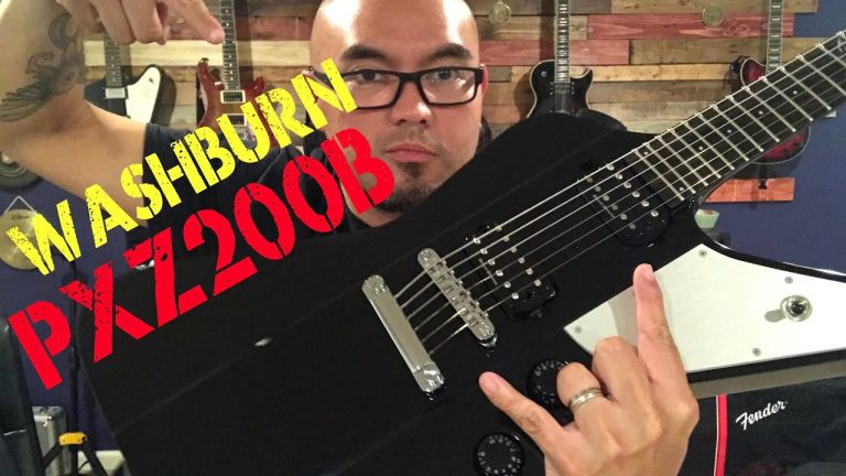 Descubre la potencia de la Washburn PXZ200B: el arma secreta de los guitarristas