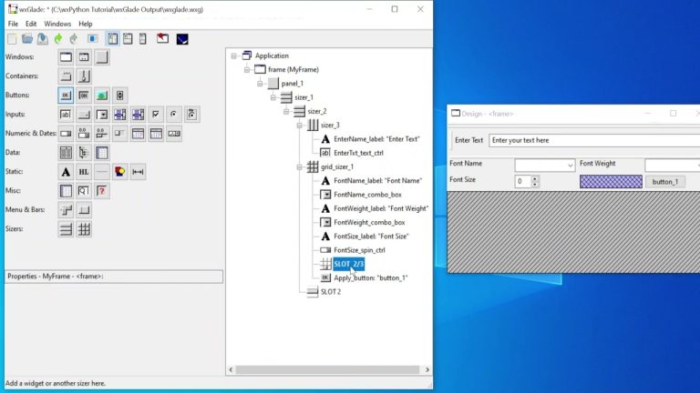 Cómo utilizar el wxPython Form Builder para crear interfaces gráficas de manera fácil y rápida